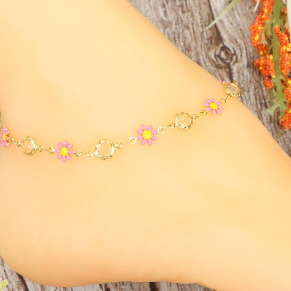 "Dainty Anklet for Women – Elegant Everyday Jewelry & Perfect Gift | MLCRC1265 - Picture 2 of 10